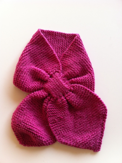 Elektrisk gispende bad Halstørklæde - fisk - Strikket halstørklæde til barn